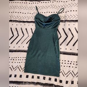 Emerald green. Tight. Mini. XS